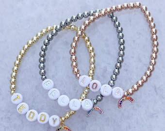 Custom Rainbow Bridge Bracelet