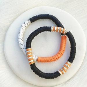 Halloween Bracelets | Halloween Bead Bracelet | Halloween Bracelet Gift | Halloween Jewelry | Halloween Party Favor | Spooky Bracelet