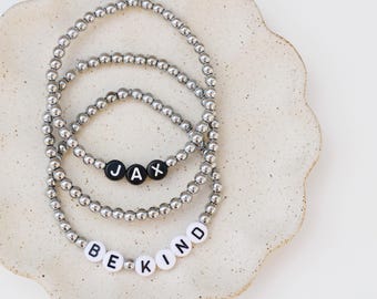 Silver Stacking Bracelets