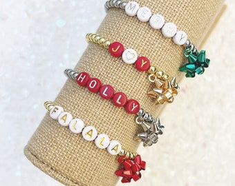Christmas Custom Charm Bracelets
