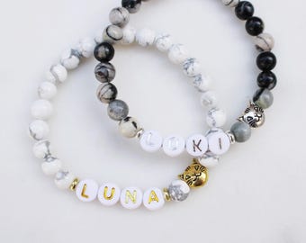 Custom Cat Charm Bracelet