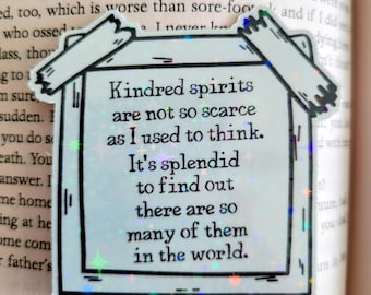 Anne of Green Gables Kindred Spirit Quote LAPTOP DECAL