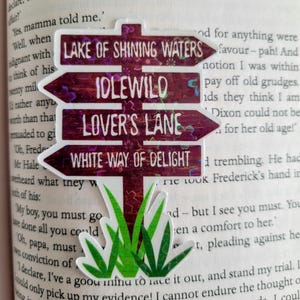 AVONLEA Imaginary Places--Anne of Green Gables Laptop Decal