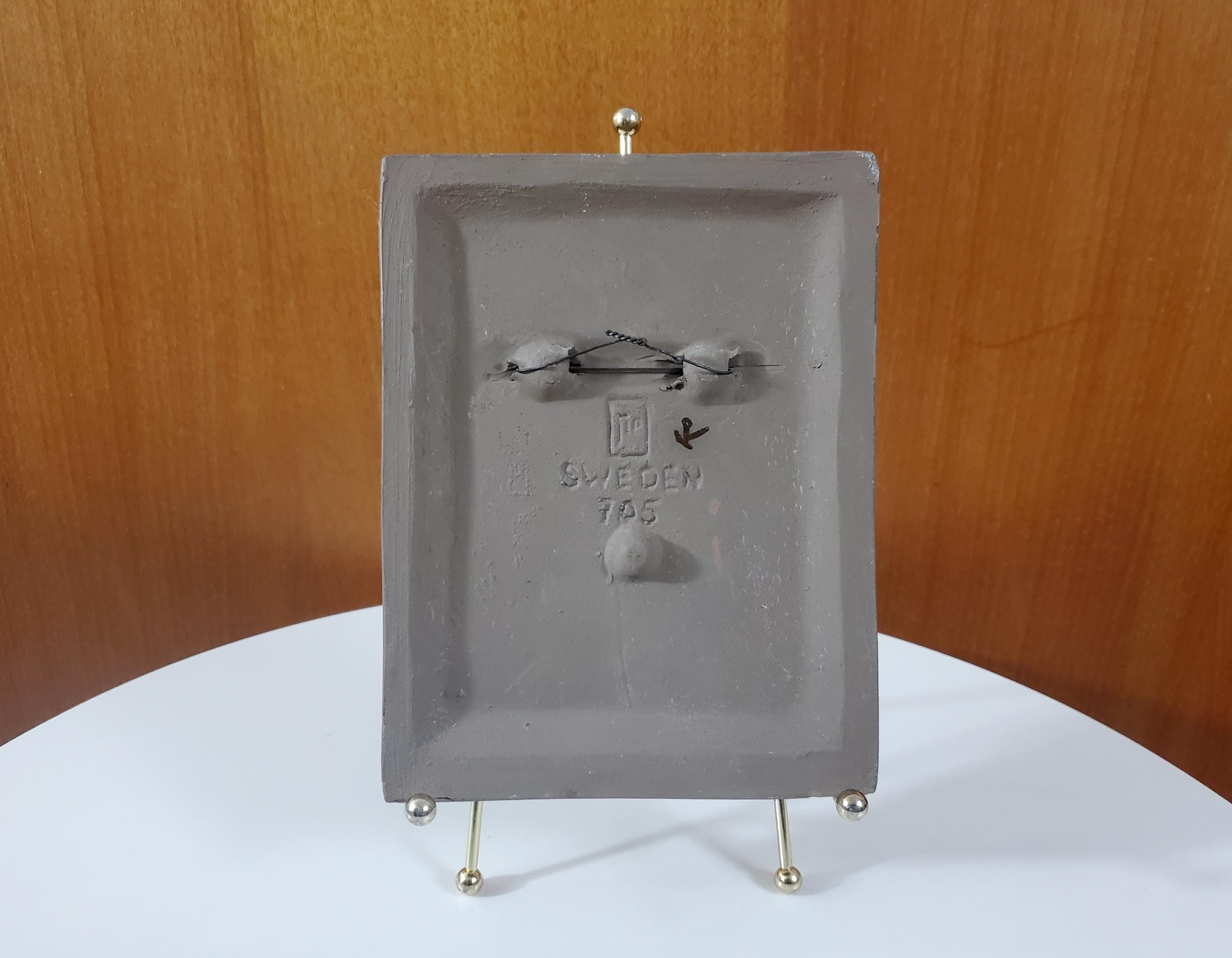 Vintage Jie Gantofta Ceramic Wall Plaque - Annika Kihlman - Glazed