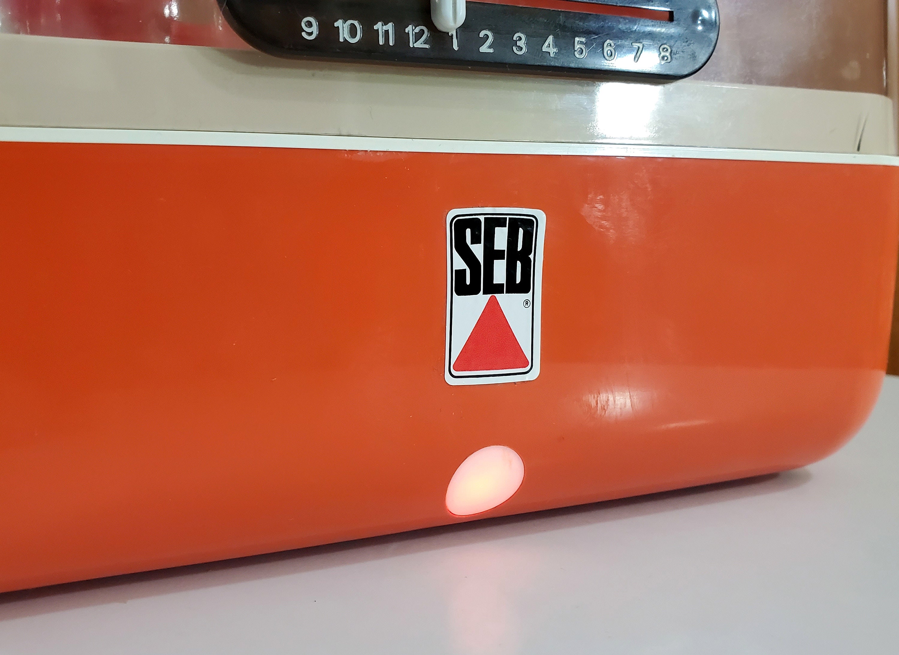 Vintage SEB Model 875 Yogurt Maker Bright Orange Working Etsy