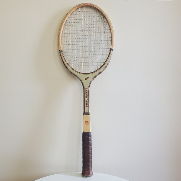 Wood Tennis Racket Etsy