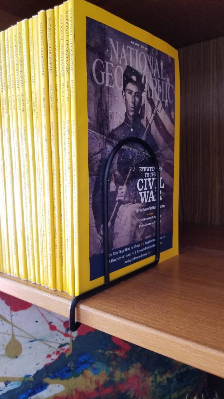 2 Vintage Ikea Flit Bookends Black Heavy Gauge Wire Etsy Ireland