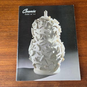 1980s Ceramics Monthly Magazine -  November, 1984 - Volume 32, Number 9
