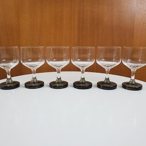 Tapio Wirkkala for Rosenthal, Germany - Variation Smoke Schnapps Glasses - Set of 6