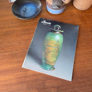 1980s Ceramics Monthly Magazine -  October, 1984 - Volume 32, Number 8