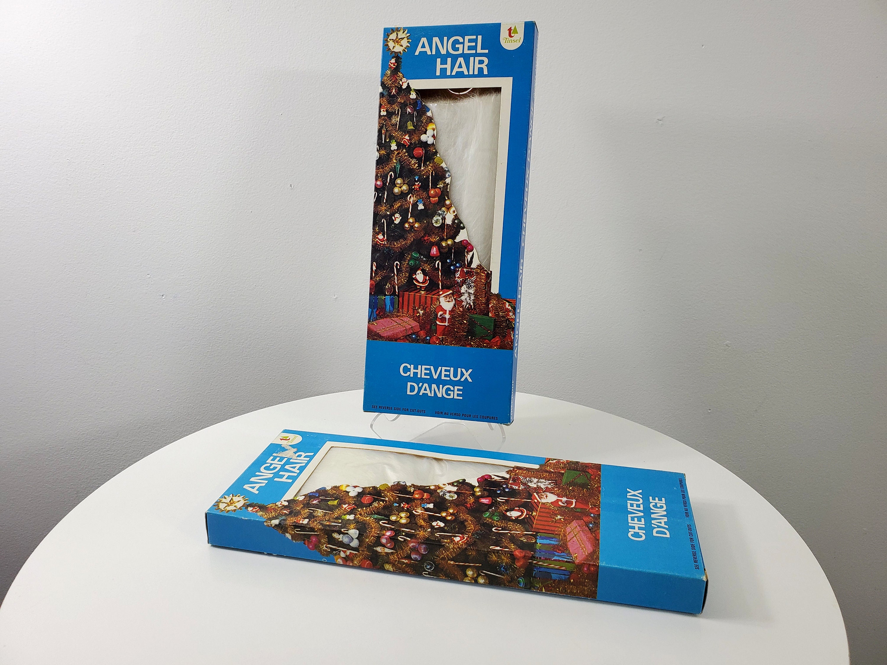 Vintage Christmas Angel Hair 2 Unopened Packages Tinsel - Etsy Vintage Christmas Angel Hair 2 Unopened Packages Tinsel - Etsy