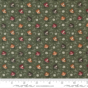 Moda &quot;Fluttering Leaves&quot; fabric designed by Kansas Troubles Quilters sold by the 1/2 yard 9732 15