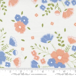Moda "Peachy Keen" fabric designed by Corey Yoder of Coriander Quilts  sold by the 1/2 yard 29170 11