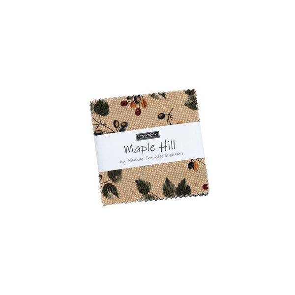 MODA "Maple Hill" mini charm pack by Kansas Troubles Quilters