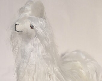 Llama loca, Crazy Lama, Real Llama loca plush toy in alpaca wool, Peruvian lama, Peruvian plush toy Real alpaca wool, alpaca wool