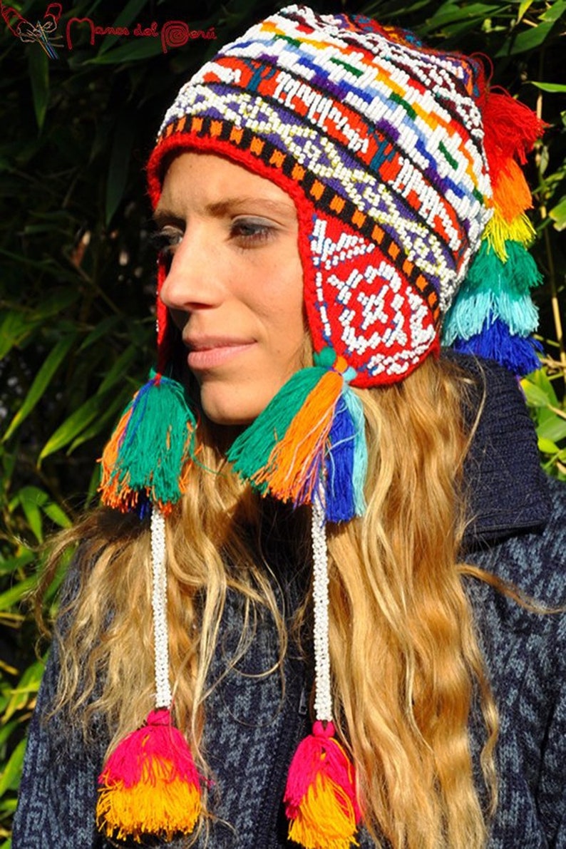 Genuine Peruvian Hat real Peruvian cap unisex Peruvian cap Etsy