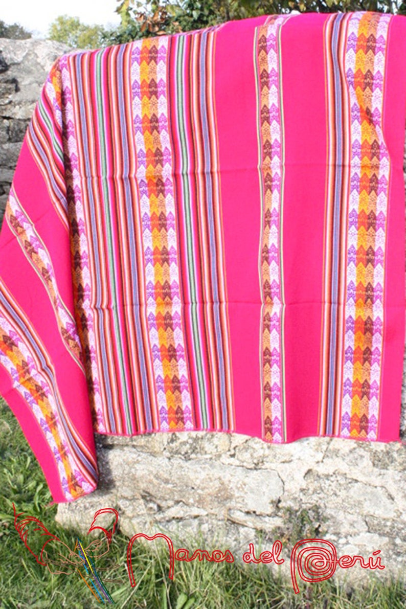 Peruvian Fabric, Peruvian Weaving, Long Peruvian Weaving, Cheap Fabric, Mantas Peruana, aguayo, Peruvian manta, licllas, cheap fabric, Rose fuchsia