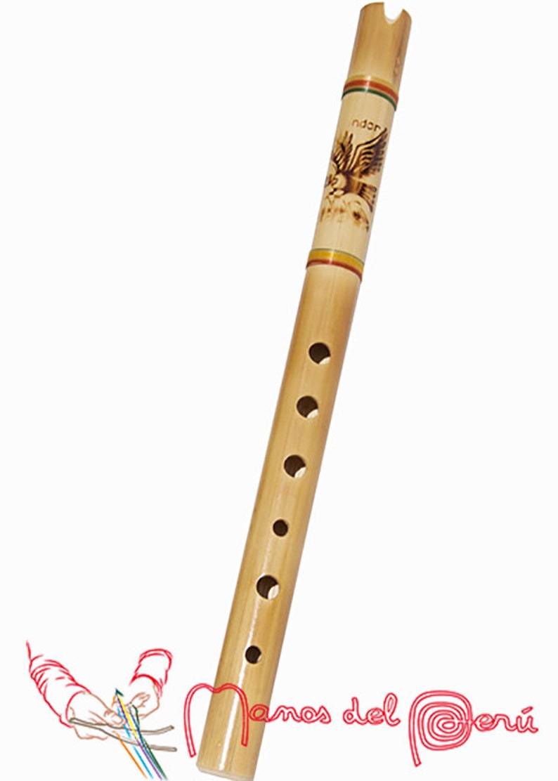 Quena peruana con su método quena de bambú flauta quena de Etsy
