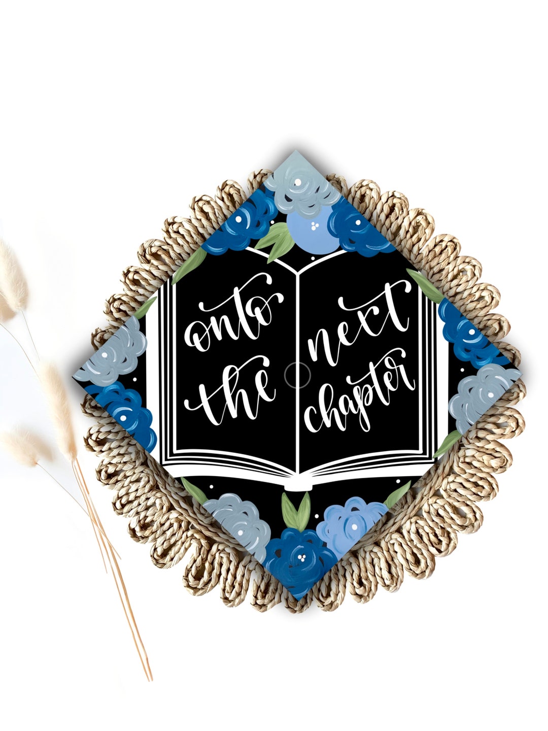 Digitally Made Custom Graduation Cap Topper. Onto the Next Chapter ...