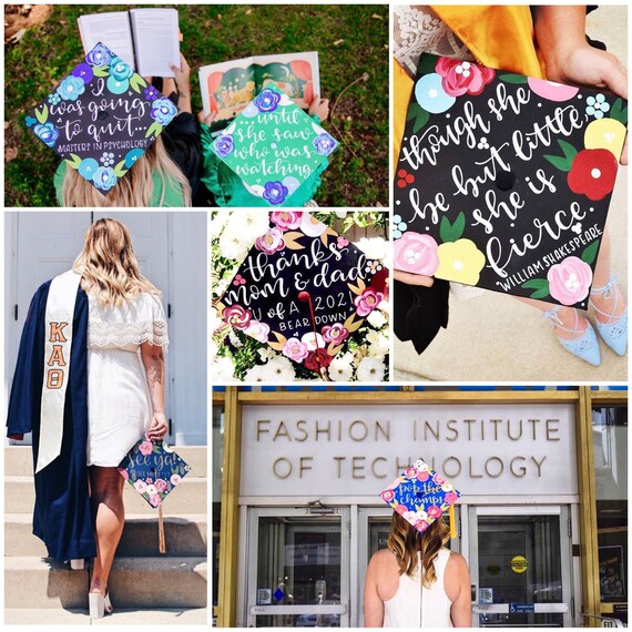 Fashion graduation best sale caps