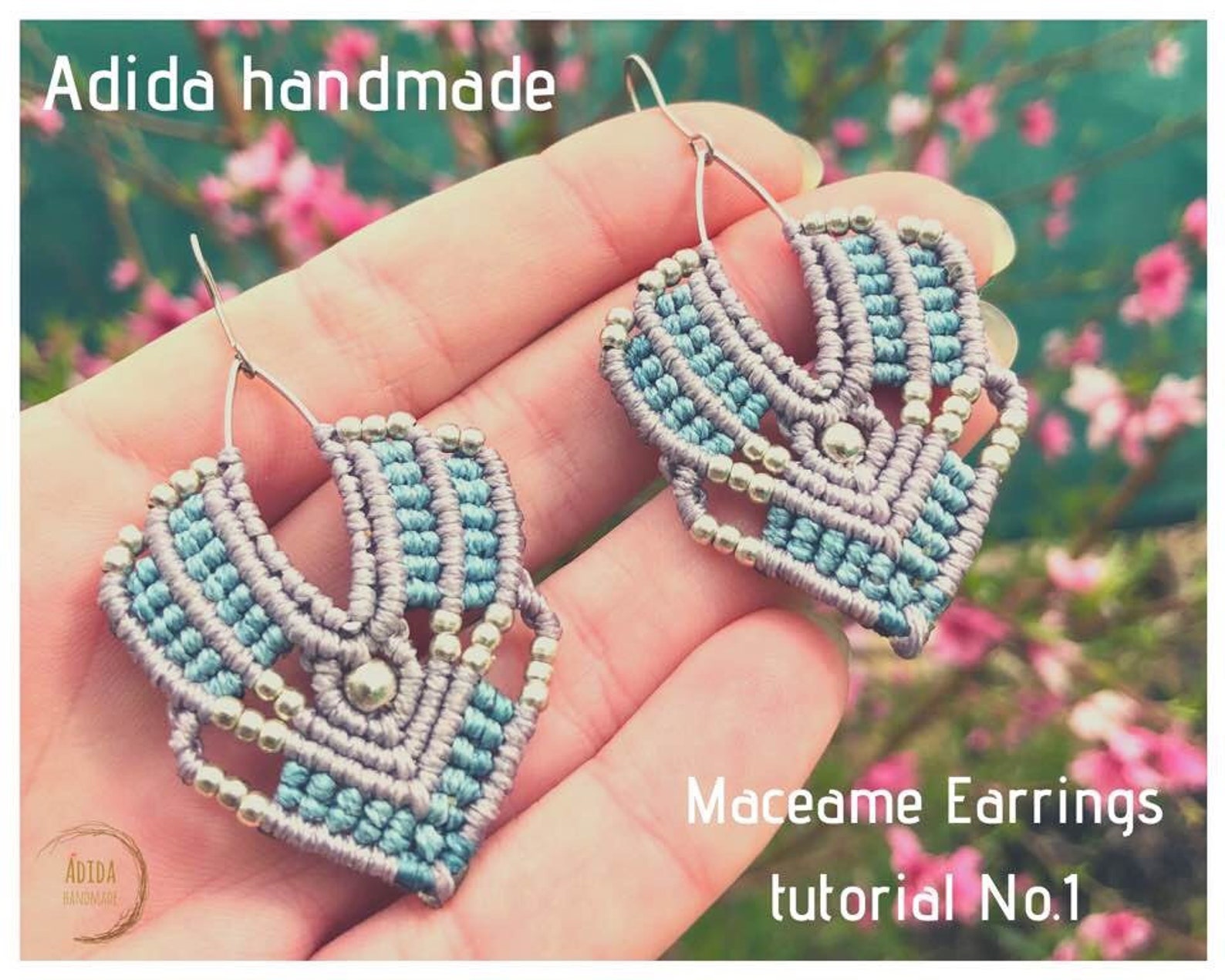 Macrame Earrings Kit Craft Kit for Adults Micromacrame Etsy