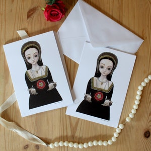 Cartoline artistiche di Anna Bolena