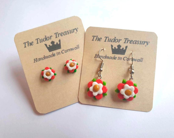 Tudor 2024 rose earrings