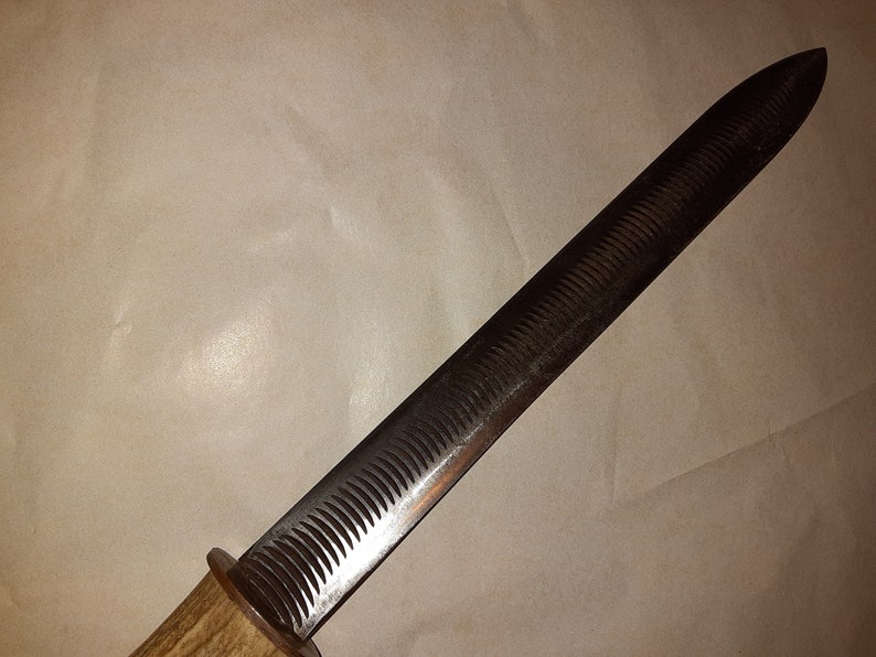 Horseshoe Rasp Knife With Elk Antler Handle Etsy