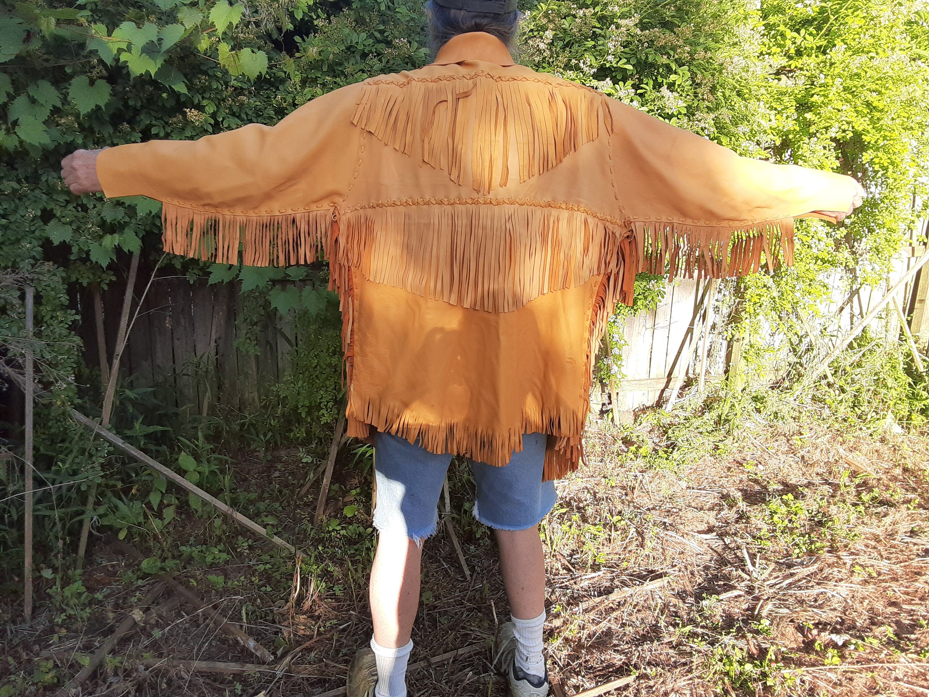 Handmade buckskin deerskin jacket rendezvous mountain man Etsy