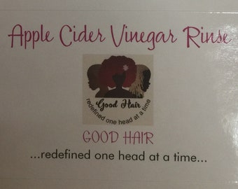 Apple Cider Vinegar Rinse