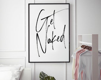 Art Decor Prints Yada Yada Yada Posters Typography Designer Font A5 A4 A3
