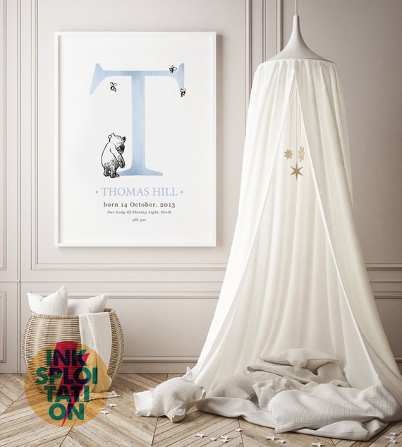 personalised winnie the pooh