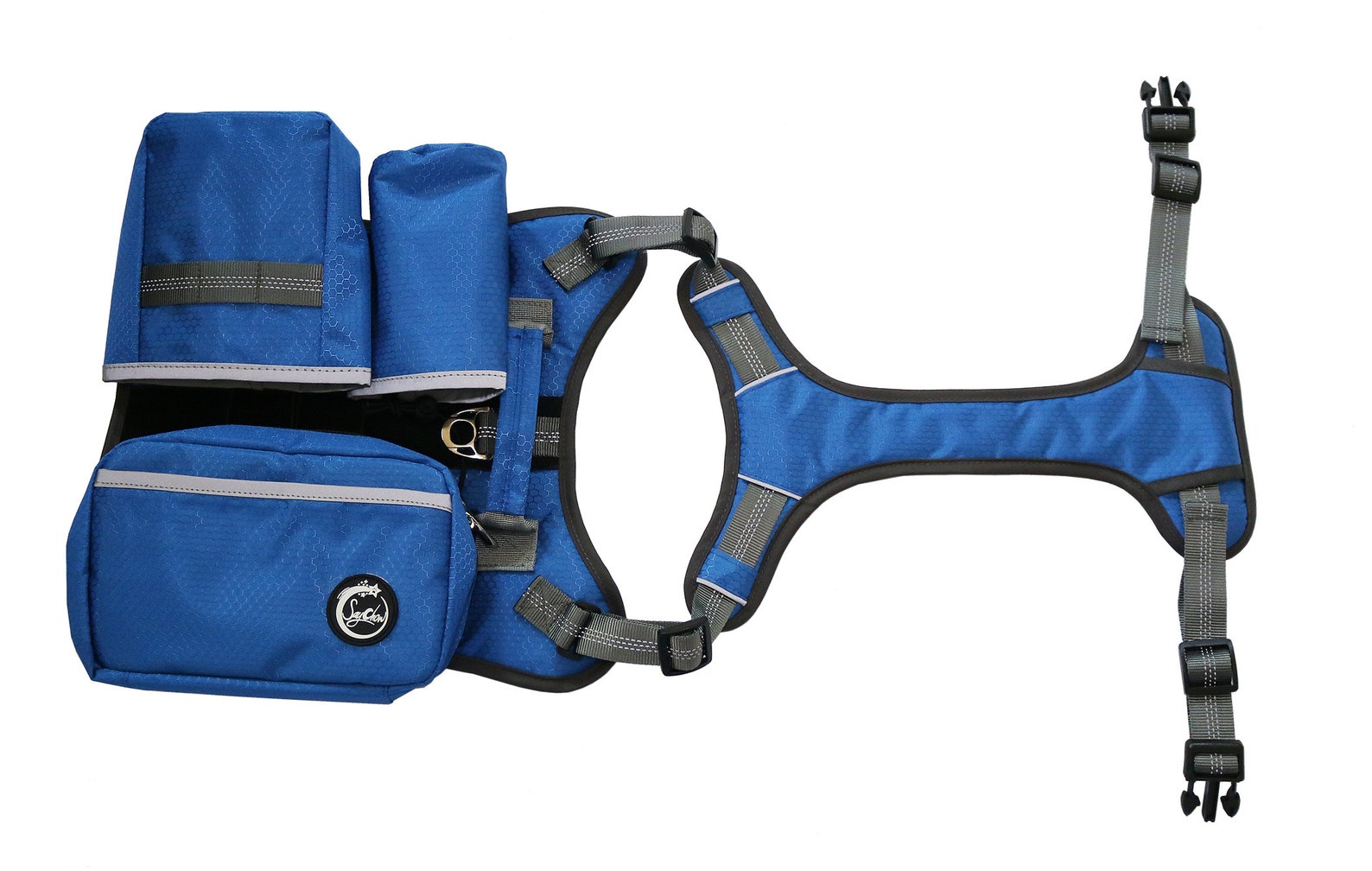 Saychow Reflective Dog Vest Harness Set With Water Bottle Etsy