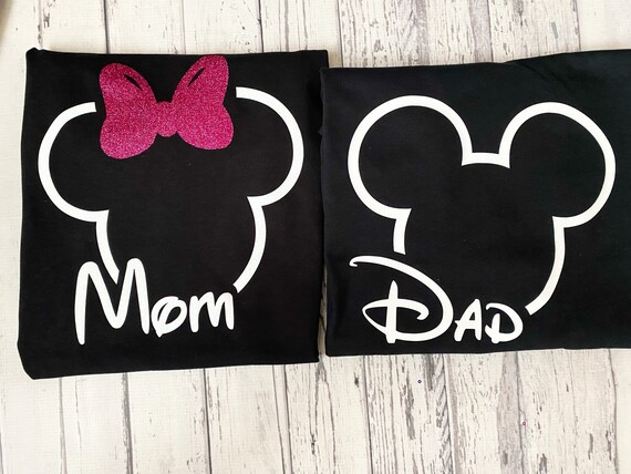 Camisas rosadas y negras para mam y pap camisas de pap y mam