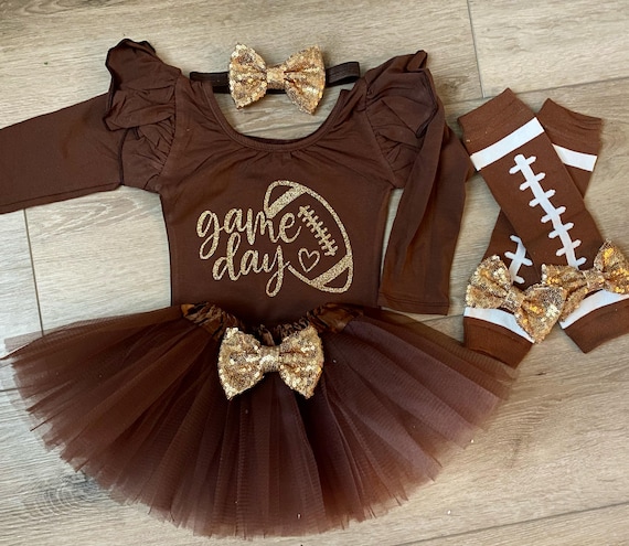 Baby Girl Gameday Football Outfit Football Legwarmers Team