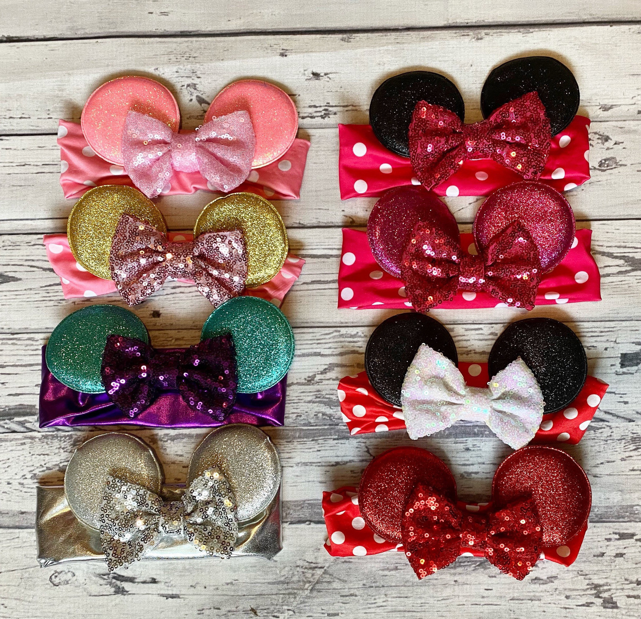 Disney Minnie Mouse diadema orejas bebé diadema Minnie diadema Minnie  orejas para bebé Minnie Sparkle orejas Disney viaje -  México