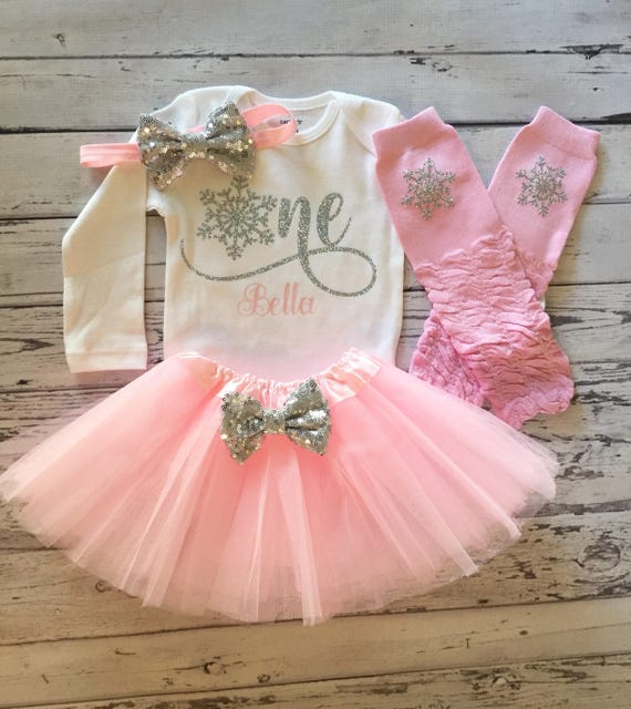 winter onederland birthday girl outfit