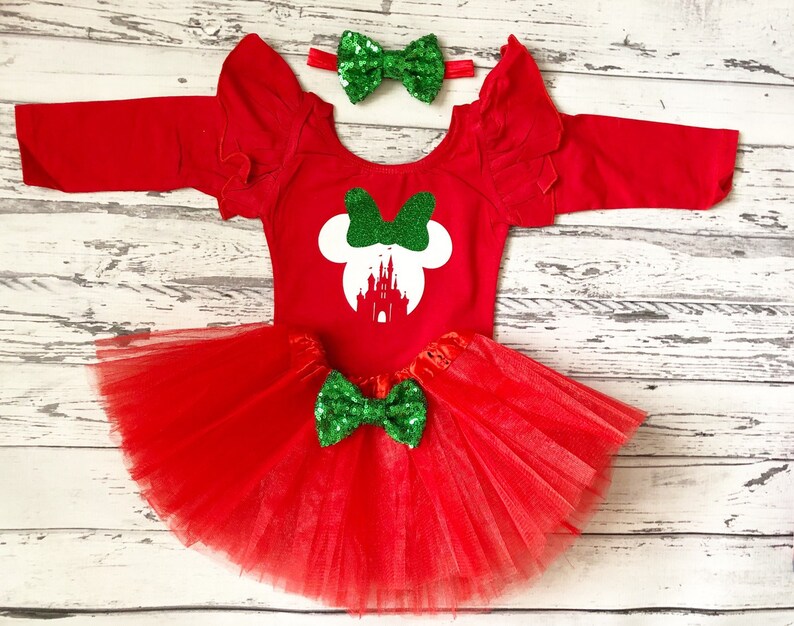 minnie mouse christmas dress for toddlers