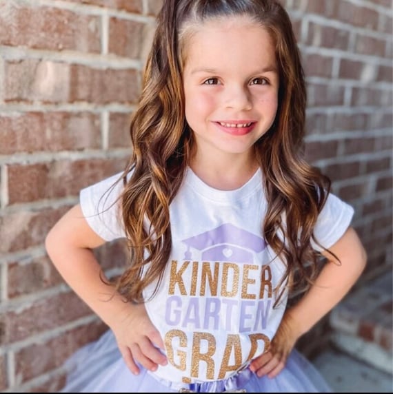 Lil Miss Kindergarten Grad T-Shirt Preschool Kids Lil Miss Kindergarten Grad T-Shirt Preschool Kids