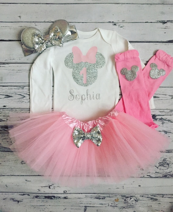 Minnie mouse top 3rd birthday outfit