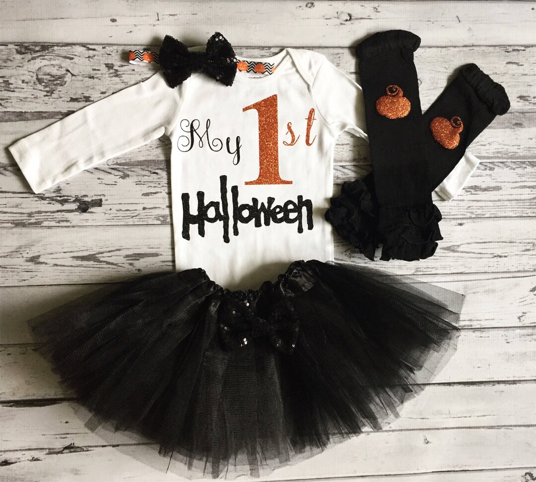 1st Halloween Outfit Girl Halloween Outfit Baby Girl Halloween Costume