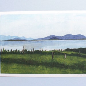 Limited edition landscape giclee print, County Mayo, Belmullet peninsula, Ireland, unframed, archival print, seascape, Christmas gift bundle image 7