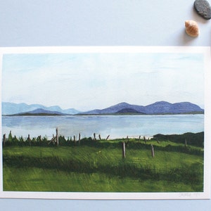 Limited edition landscape giclee print, County Mayo, Belmullet peninsula, Ireland, unframed, archival print, seascape, Christmas gift bundle image 3