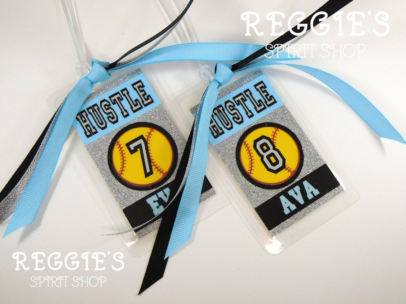 Personalized Softball Bag Tags Softball gifts Personalized Etsy