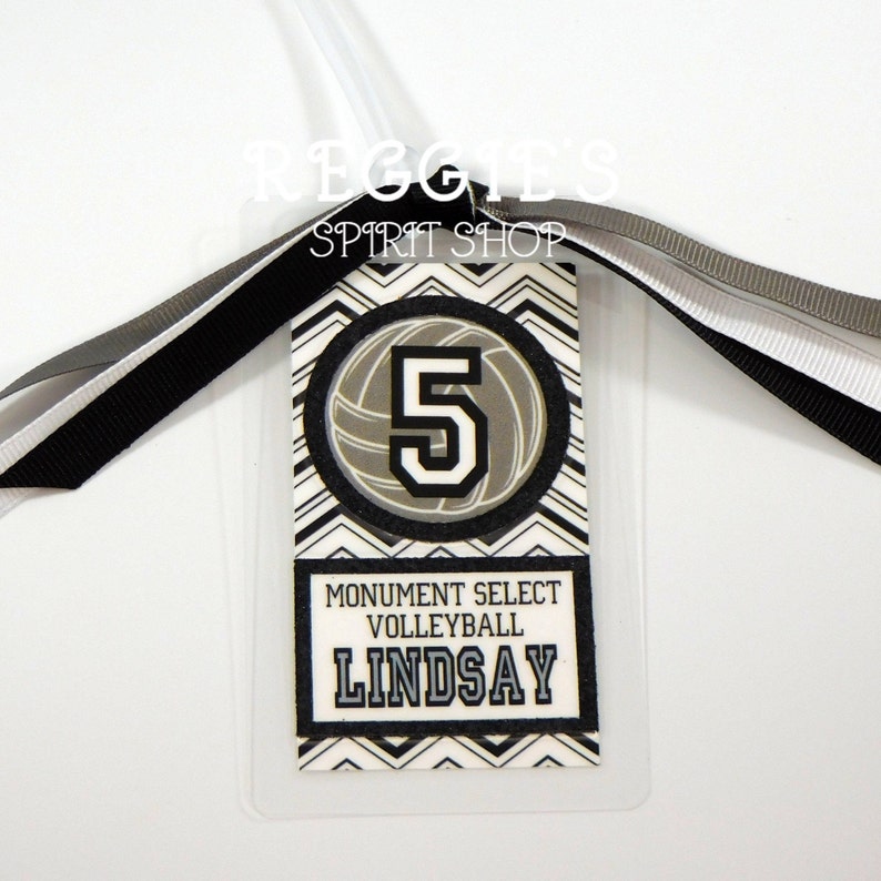 Personalized Volleyball Bag Tags Personalized Sports Bag Etsy