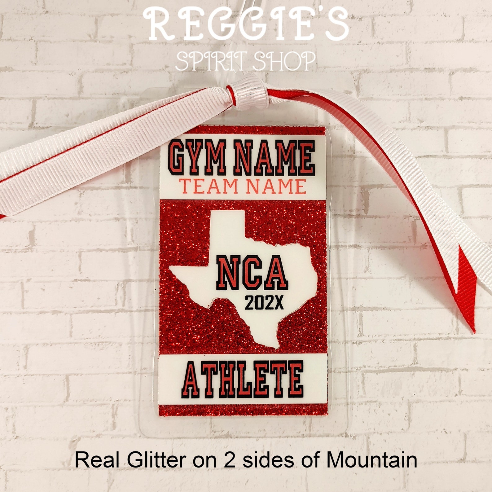 Personalized NCA Cheer and Dance Competition Bag Tags All Etsy