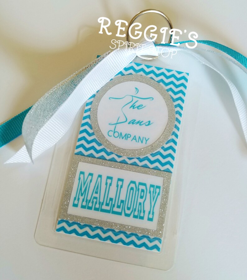 Personalized Dance Team Bag Tags Dance gifts Custom Cheer Etsy
