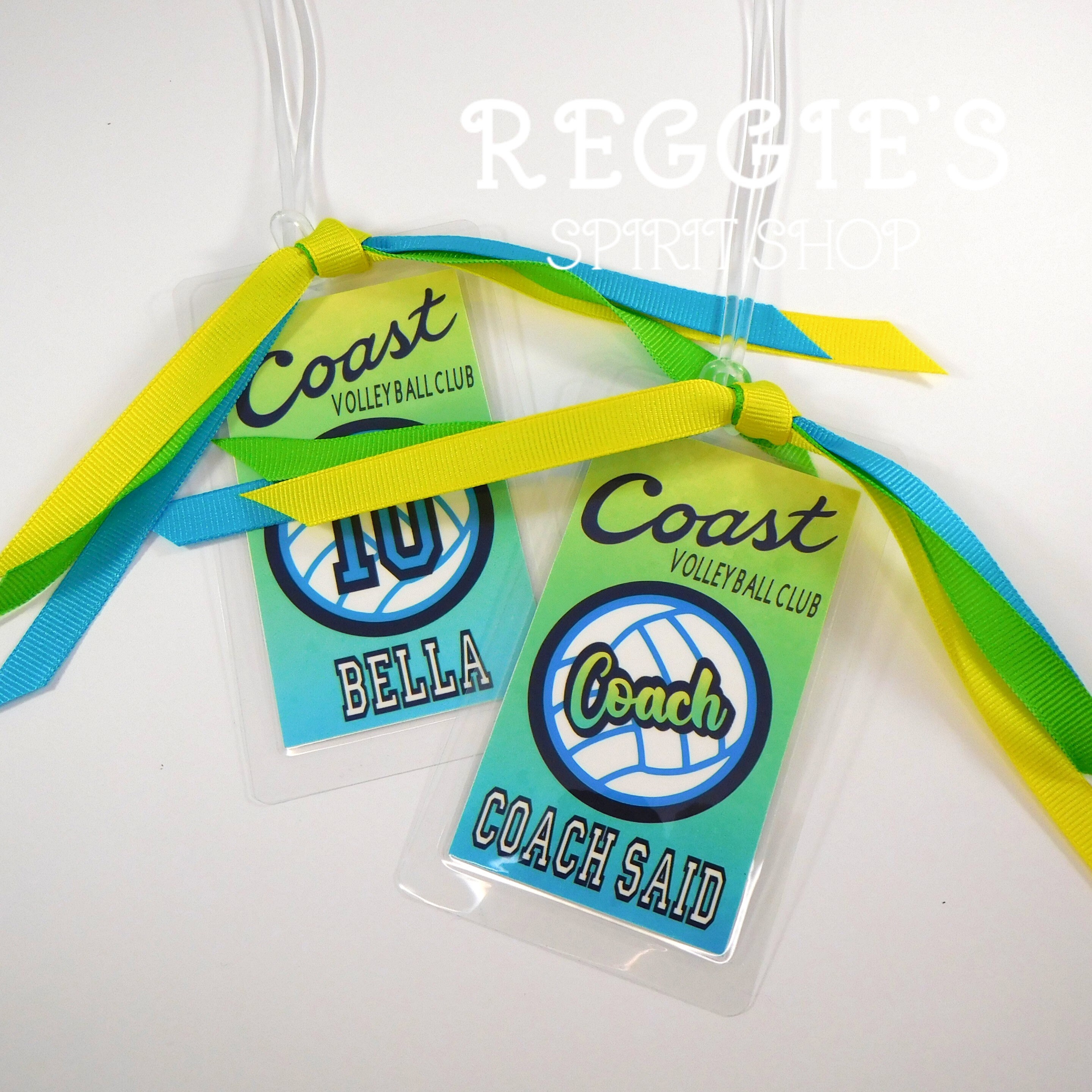 Custom Sports Bag Tags Personalized Sports Bag Tags Sports Etsy