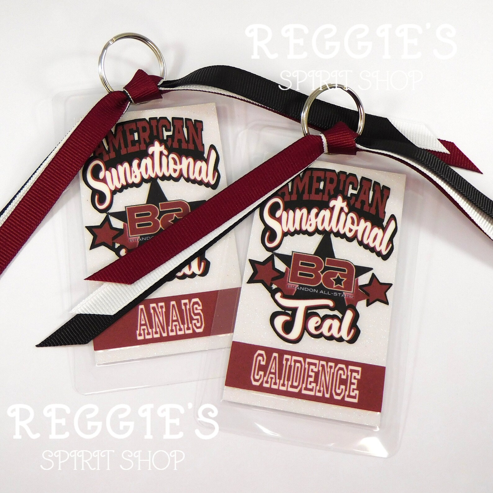 Personalized Cheer Bag Tags Custom Cheerleading Bag Tags Etsy