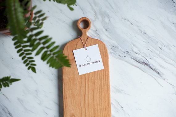 Tiny Cutting Board Side by Side cherry oiled SINGLE PIECES